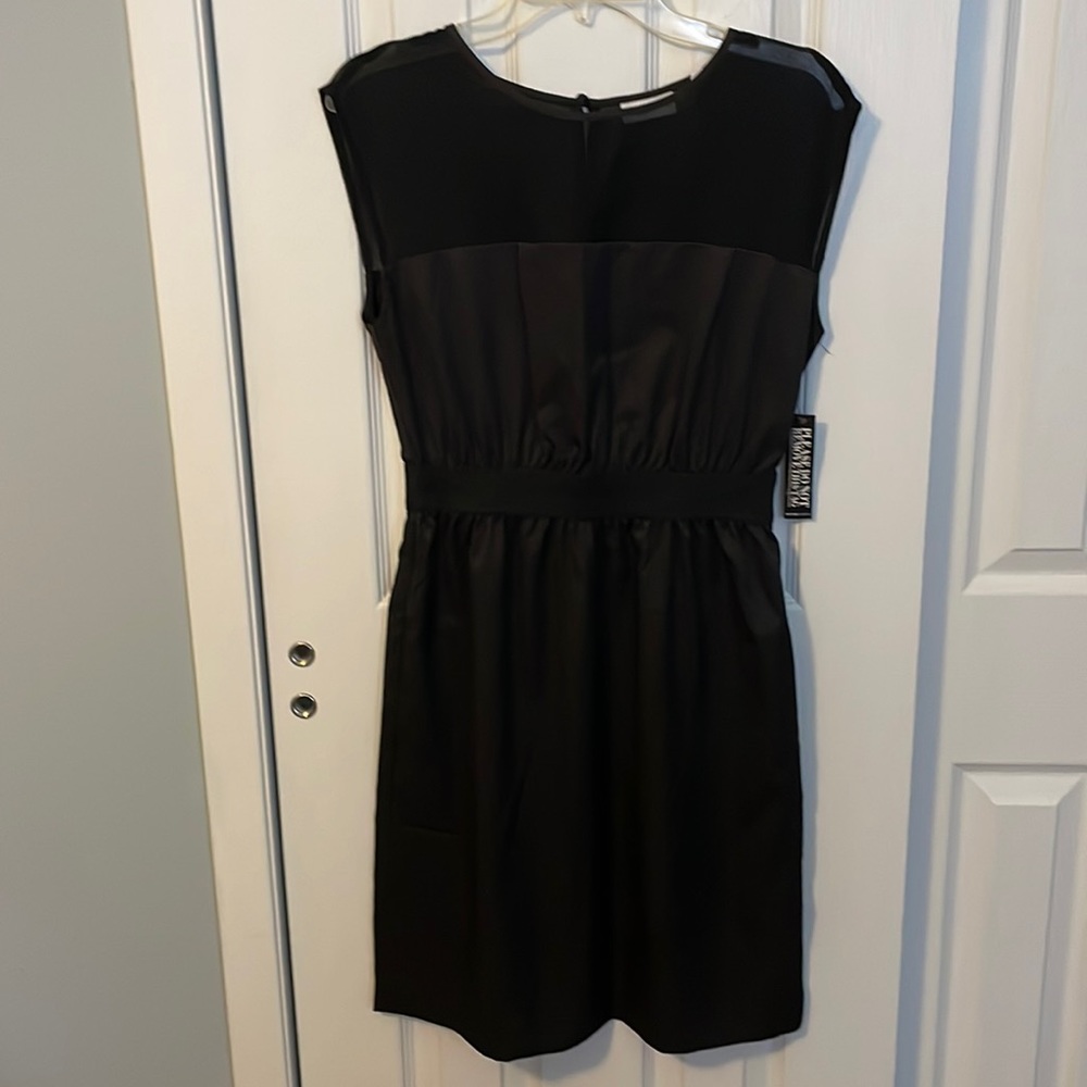 BNWT NY&Co black sleeveless dress size small